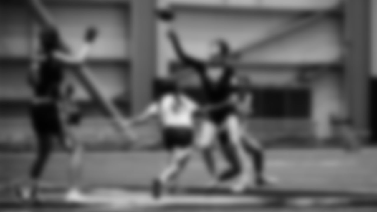 Arizona State University and La Sierra University face off in a flag football game at Intermountain Health Performance Center.