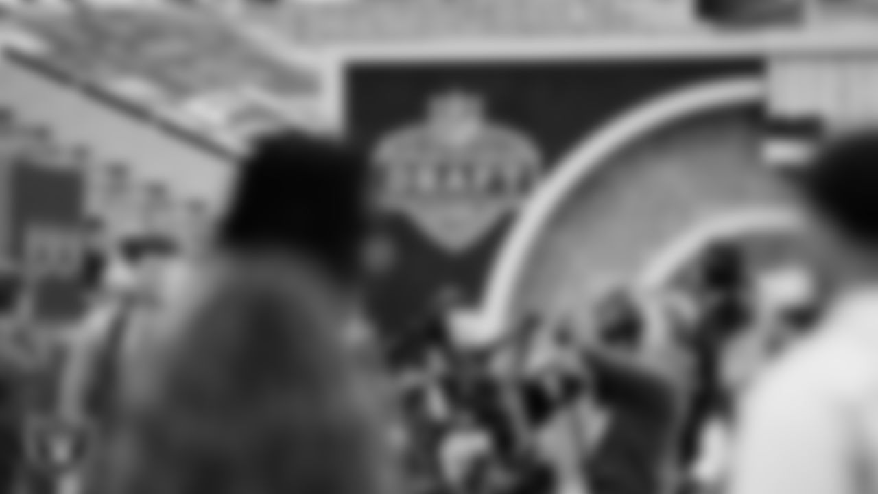 Signage prior to the 2025 NFL Draft.