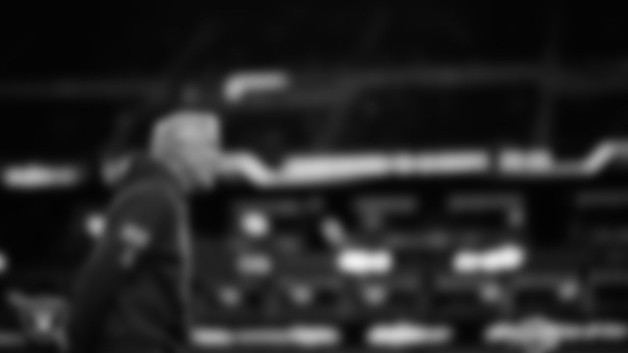 Las Vegas Raiders Head Coach Pete Carroll before the regular season home game against the Dallas Cowboys at Allegiant Stadium.