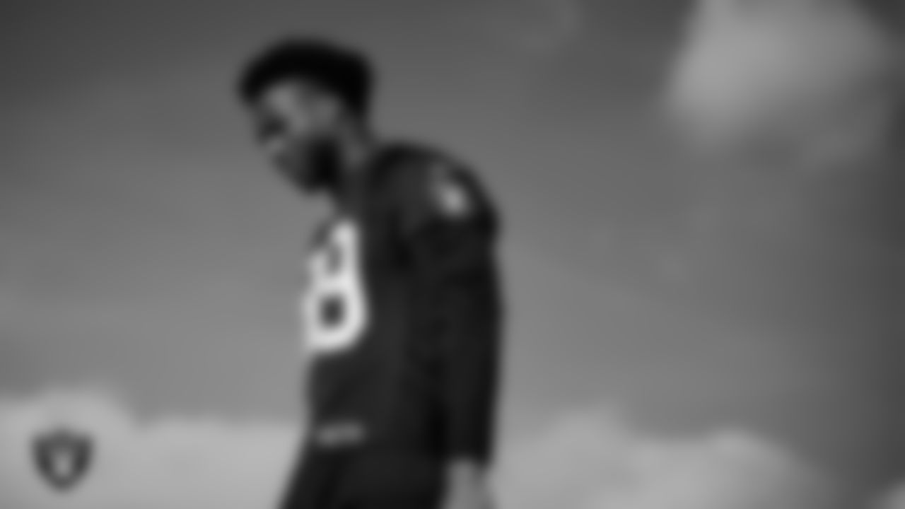 Las Vegas Raiders defensive end Malcolm Koonce (51) during practice at Intermountain Health Performance Center.