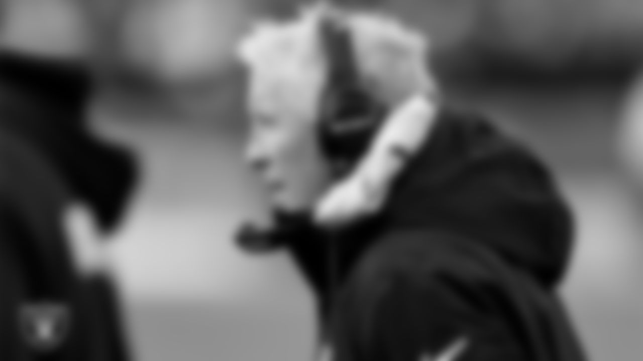 Las Vegas Raiders Head Coach Pete Carroll during the regular season away game against the Philadelphia Eagles at Lincoln Financial Field.