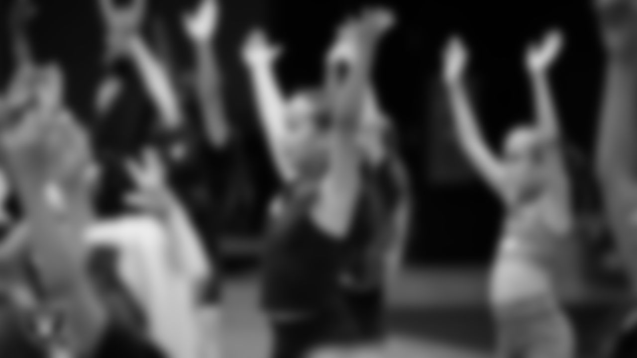 Dancers during day one of summer camp at The Studio.