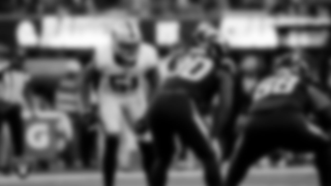 Las Vegas Raiders defensive end Malcolm Koonce (51) during the regular season away game against the Los Angeles Chargers at SoFi Stadium.