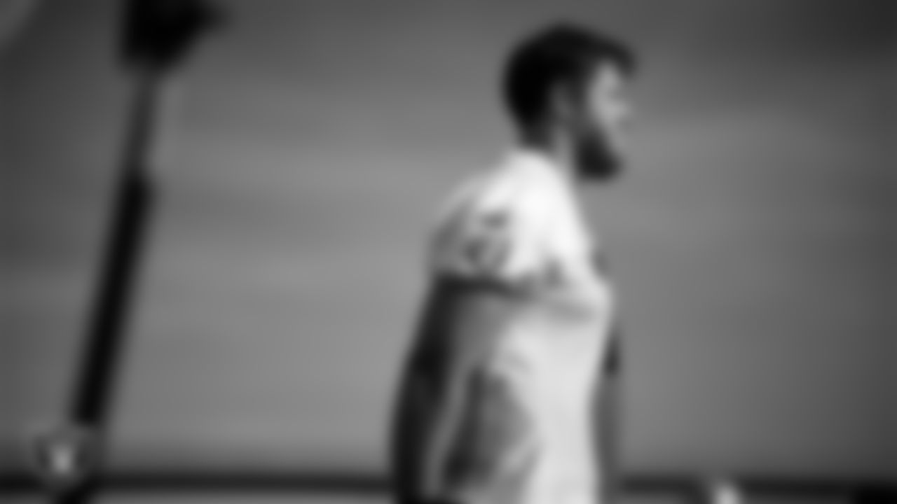 Las Vegas Raiders tackle Kolton Miller (74) during practice at Intermountain Health Performance Center.