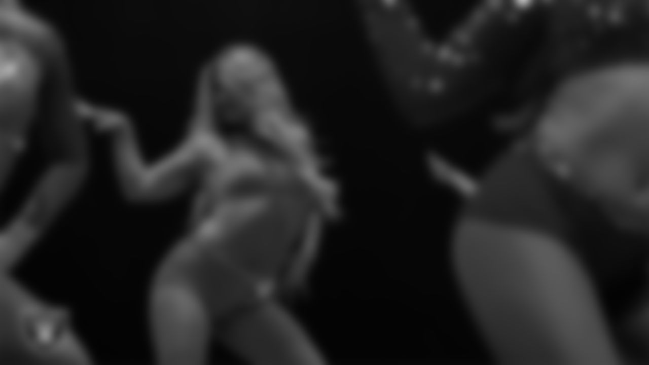 A dancer during a recruitment clinic at The Studio.