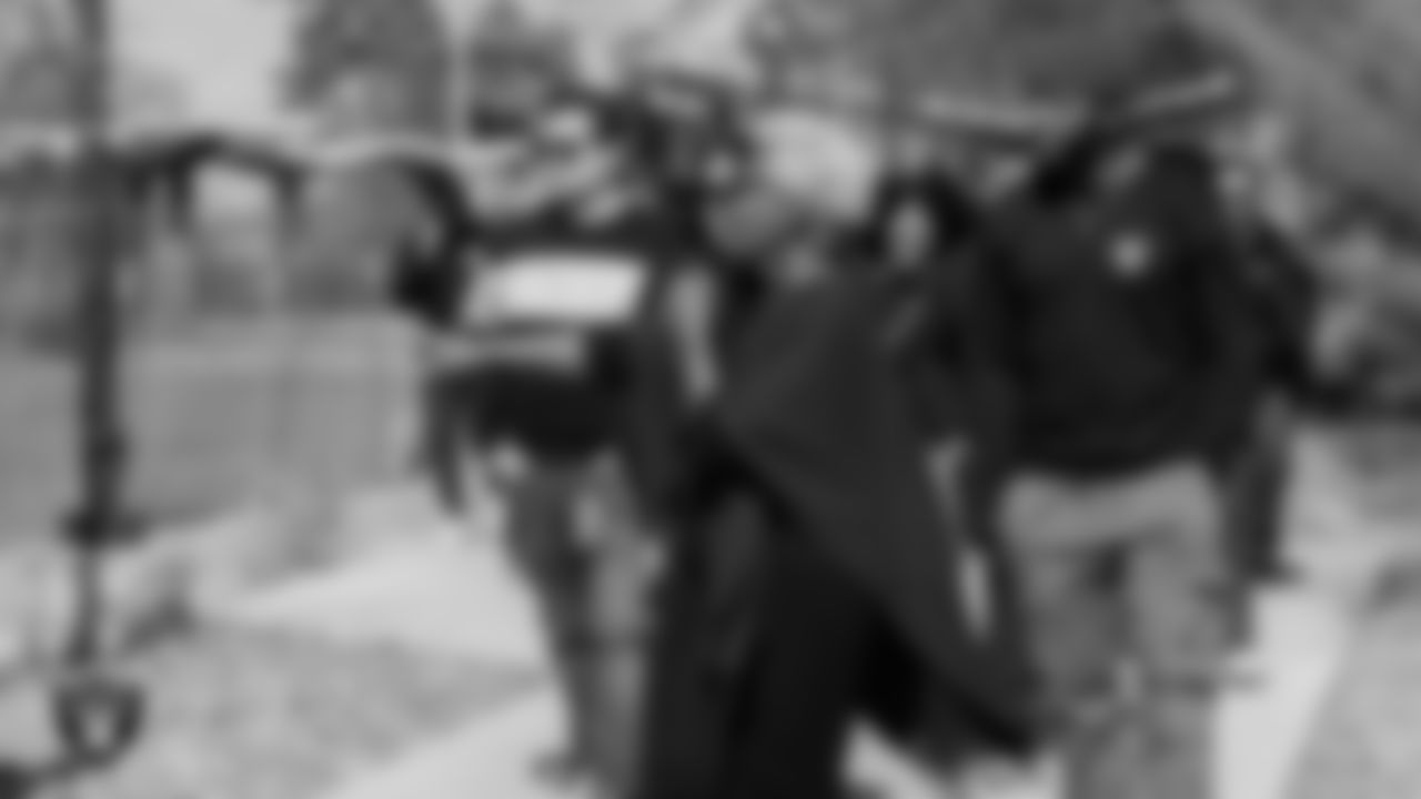 Former founding director of UNLV's Oral History Research Center and American historian Claytee White guides attendees through Legacy Park during the Historic Westside Tour.