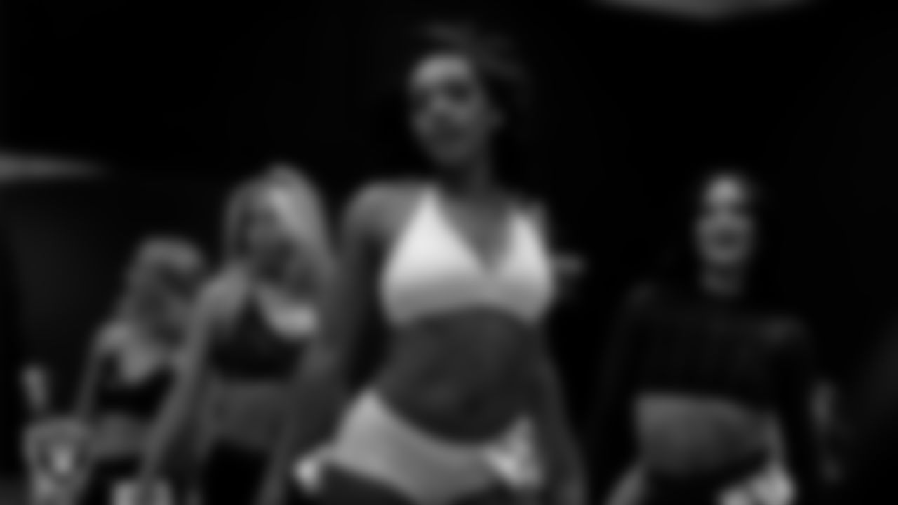 A dancer during a recruitment clinic at The Studio.