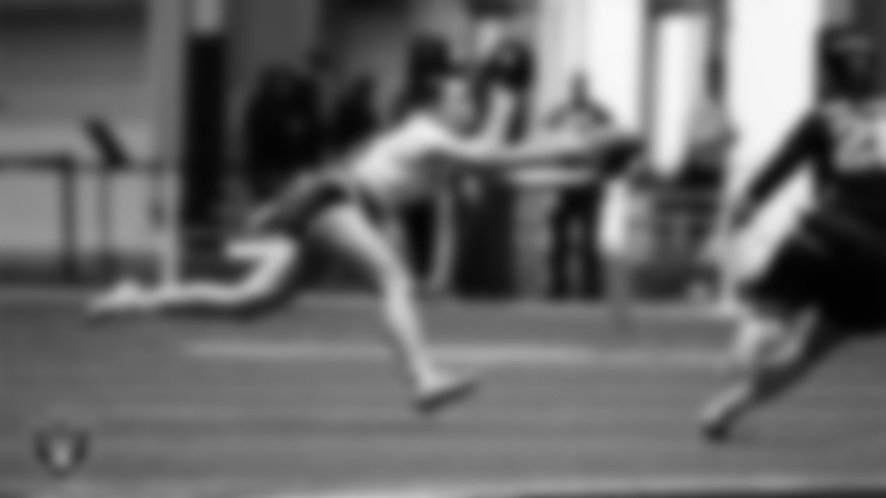 Arizona State University and La Sierra University face off in a flag football game at Intermountain Health Performance Center.