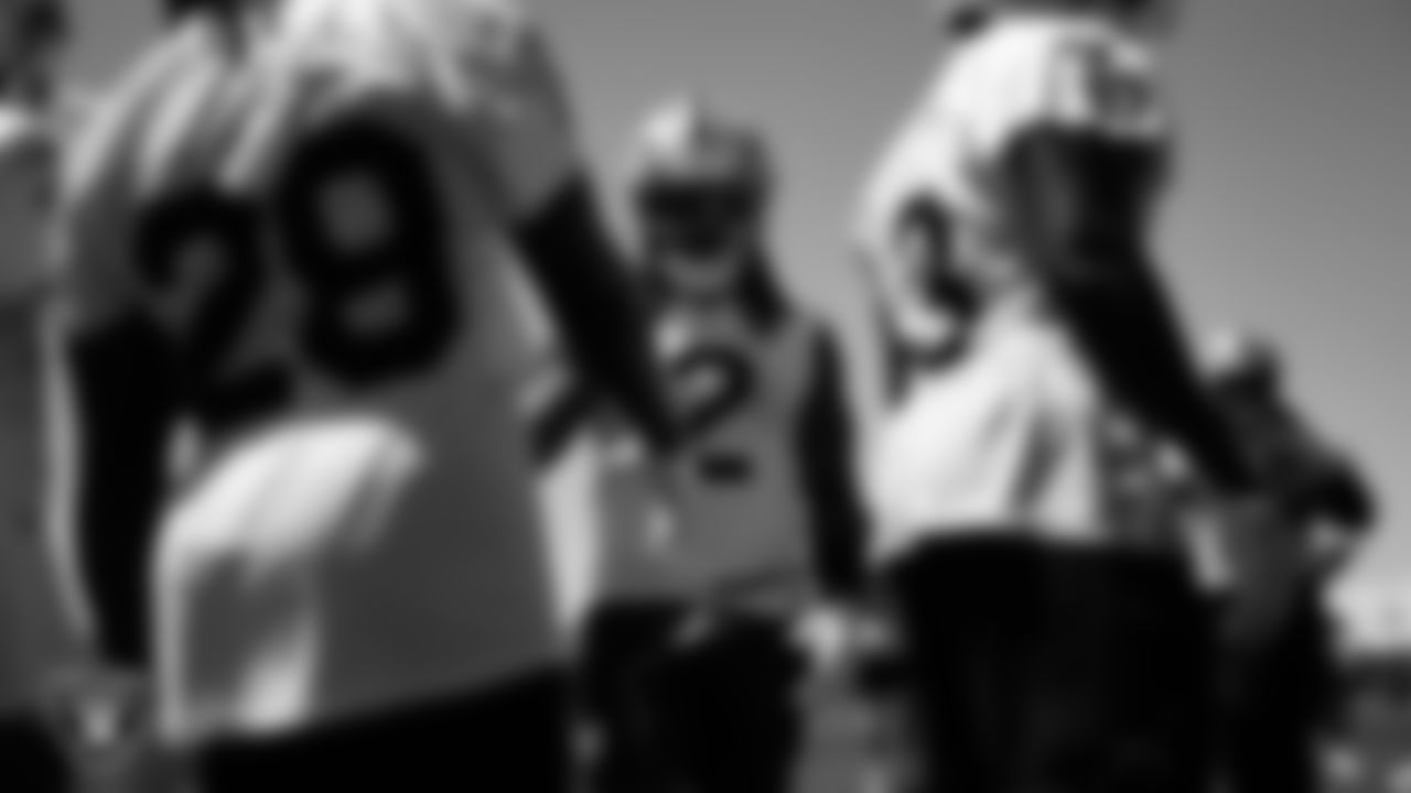 Las Vegas Raiders running back Ashton Jeanty (2) at an Organized Team Activity (OTA) at Intermountain Health Performance Center.
