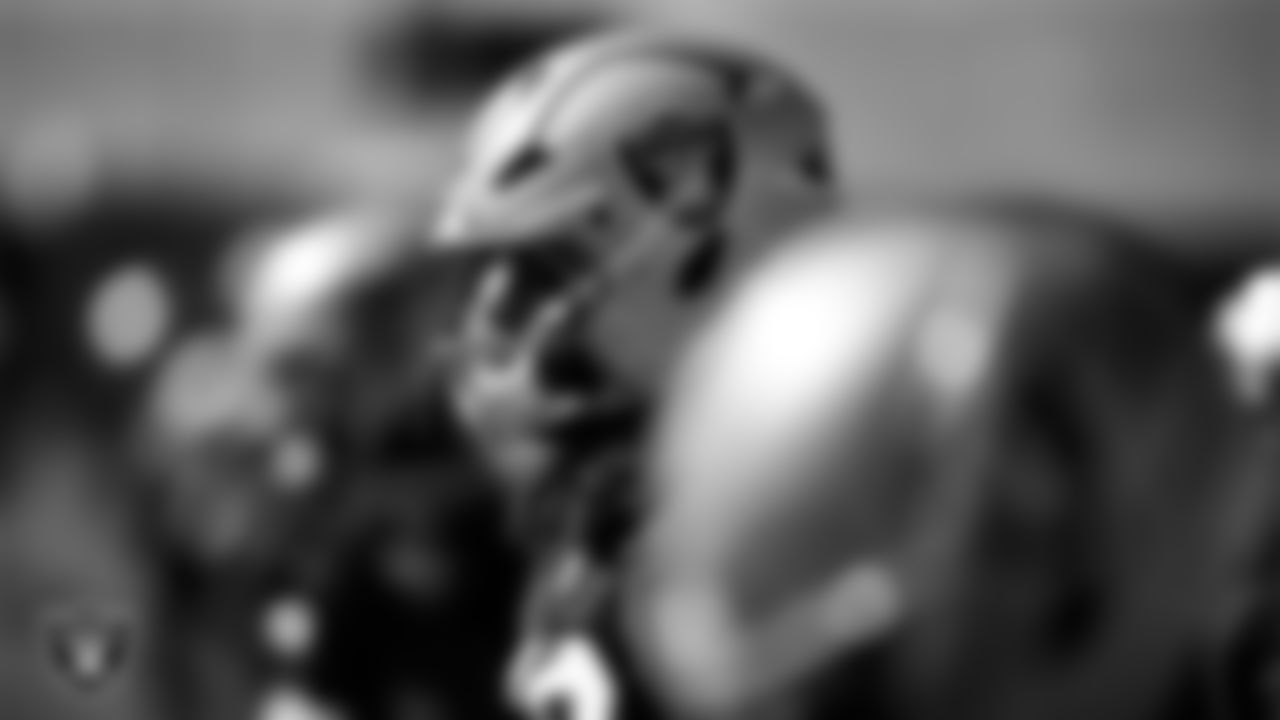 Las Vegas Raiders wide receiver Jakobi Meyers (16) during practice at Intermountain Health Performance Center.