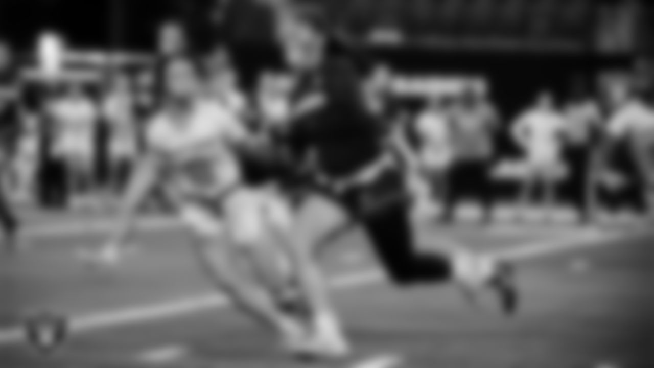 Shadow Ridge High School and Bishop Gorman High School face off in the NIAA 5A Flag Football State Championship game at Allegiant Stadium.