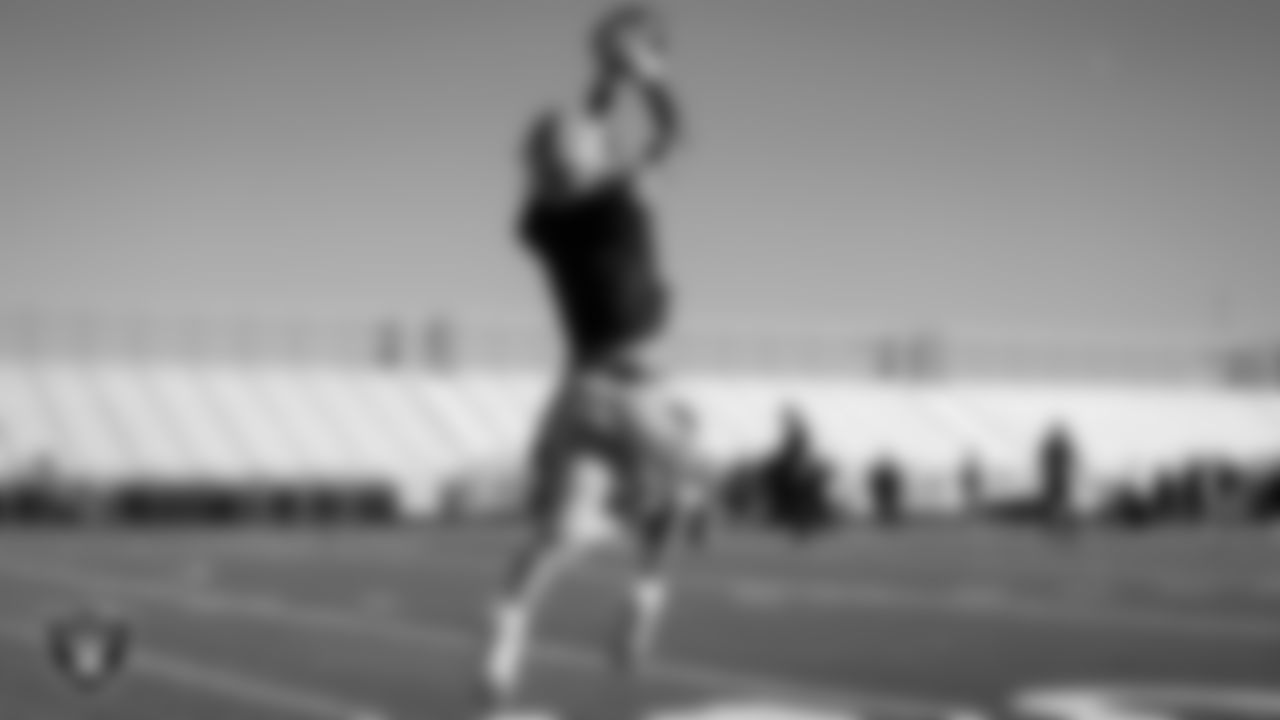 A Spring Valley High School football team member during practice at Spring Valley High School.