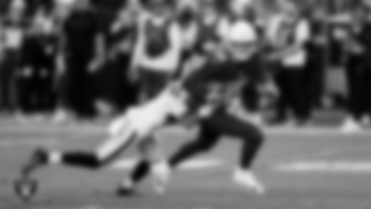 Las Vegas Raiders cornerback Greedy Vance (41) during the preseason away game against the Arizona Cardinals at State Farm Stadium.