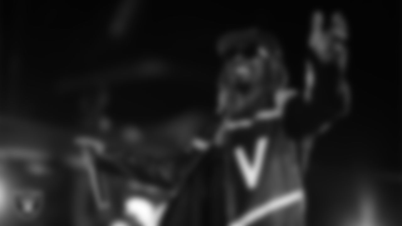 Rapper and record producer Lil Jon performs during halftime at the Las Vegas Raiders' regular season home game against the Los Angeles Chargers at Allegiant Stadium.