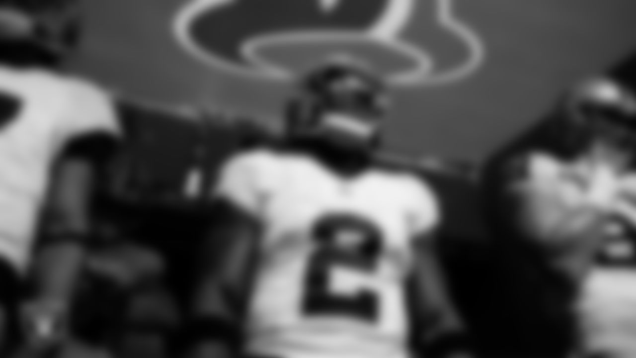 Las Vegas Raiders running back Ashton Jeanty (2) waits for the team to be introduced onto the field before the regular season away game against the Houston Texans at NRG Stadium.