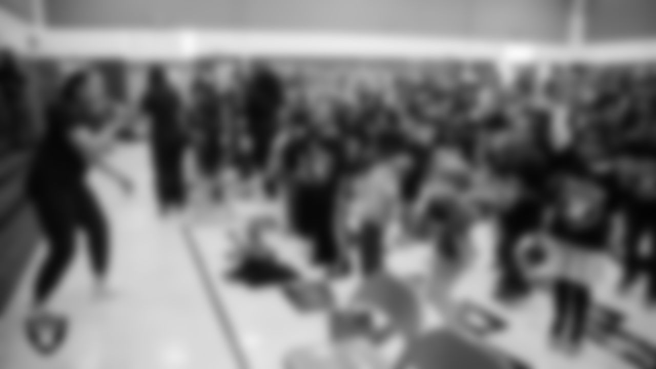 Students during a pep rally at Matt Kelly Elementary School.