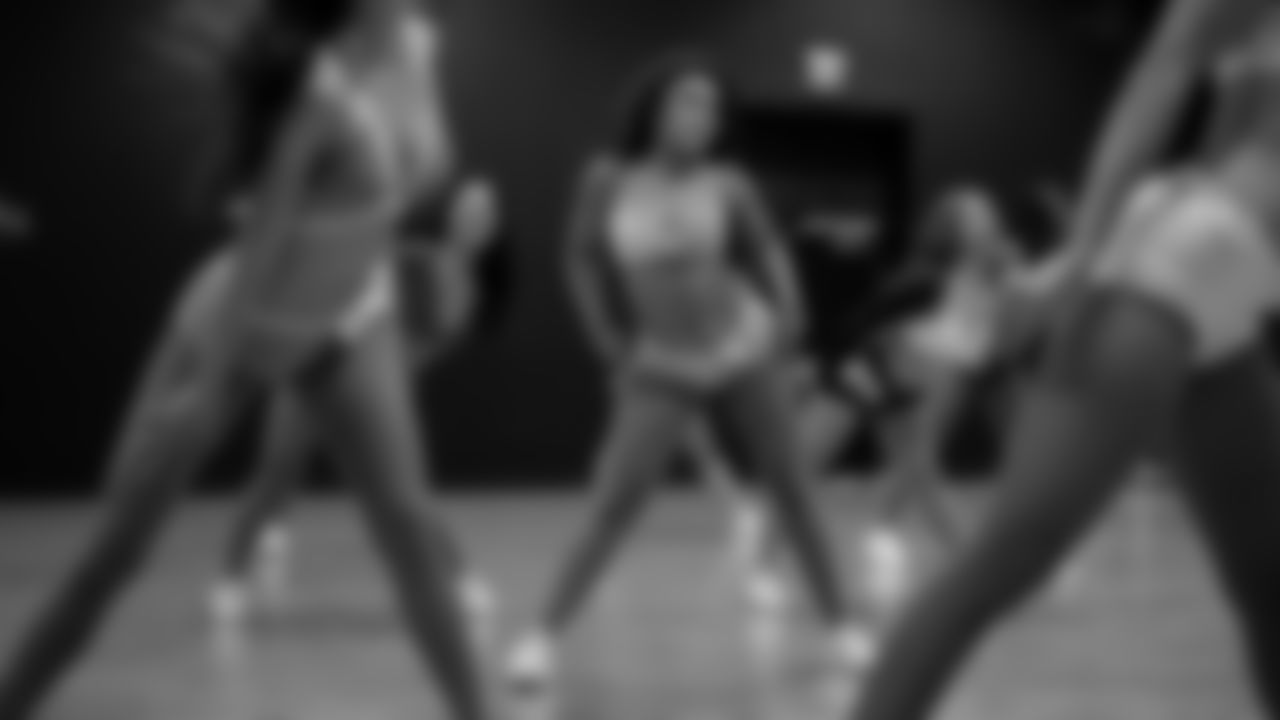 A dancer during a recruitment clinic at The Studio.