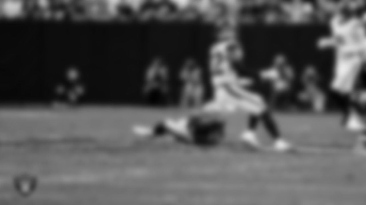Las Vegas Raiders wide receiver Tyler Lockett (17) during the regular season home game against the Denver Broncos at Allegiant Stadium.
