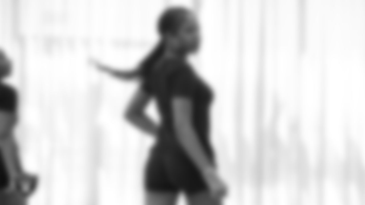 A dancer rehearses during a teen intensive at The Studio.
