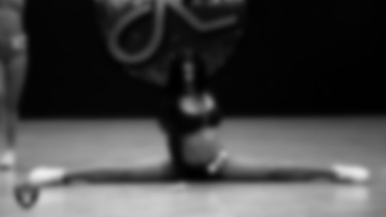 A dancer during a recruitment clinic at The Studio.