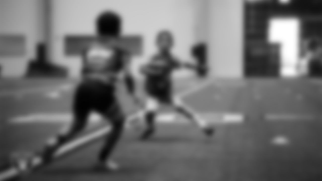 Athletes scrimmage during practice at Intermountain Health Performance Center.