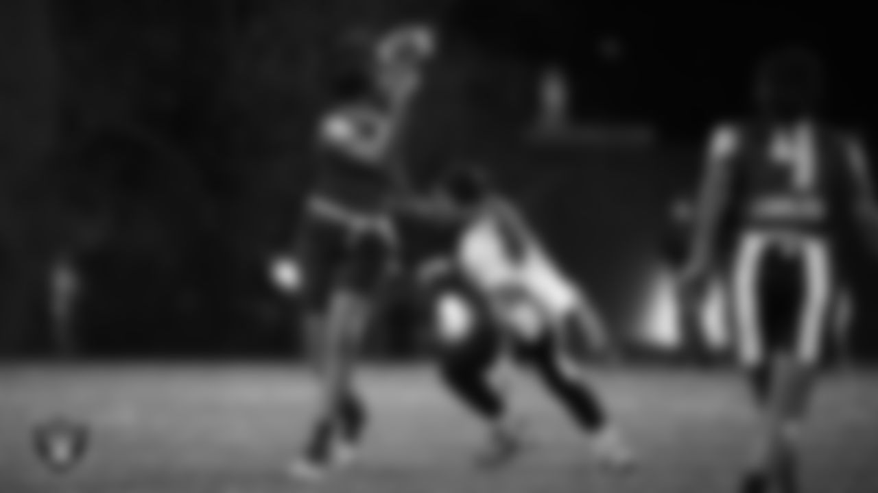 Athletes compete in a 2025 Middle School Flag Football Championship game at All American Park.