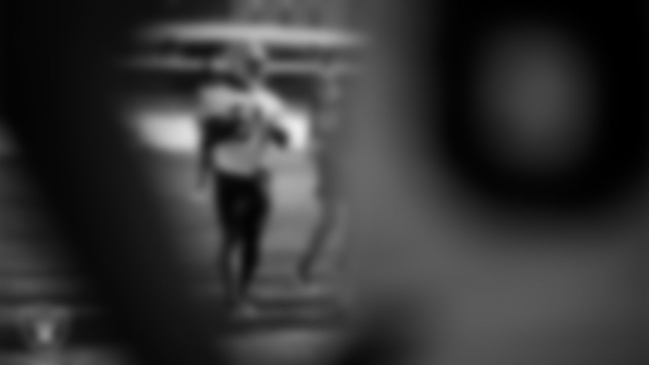 Las Vegas Raiders running back Raheem Mostert (31) during practice at Intermountain Health Performance Center.