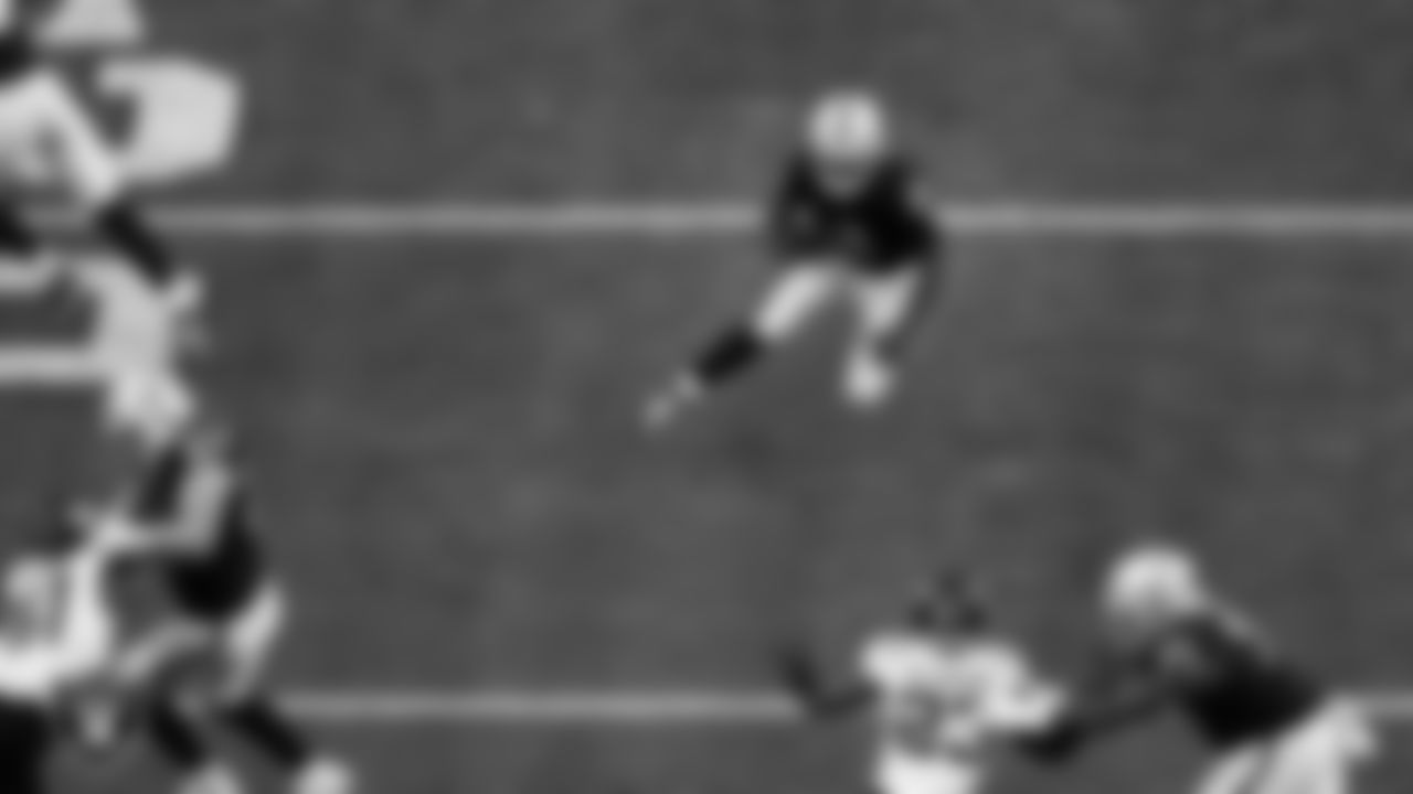 Las Vegas Raiders running back Ashton Jeanty (2) rushes during the regular season home game against the Jacksonville Jaguars at Allegiant Stadium.