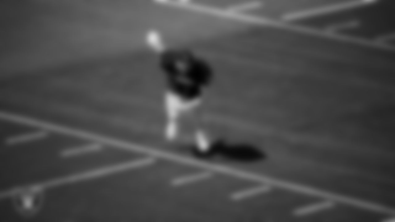 Las Vegas Raiders defensive end Maxx Crosby (98) at an Organized Team Activity (OTA) at Intermountain Health Performance Center.