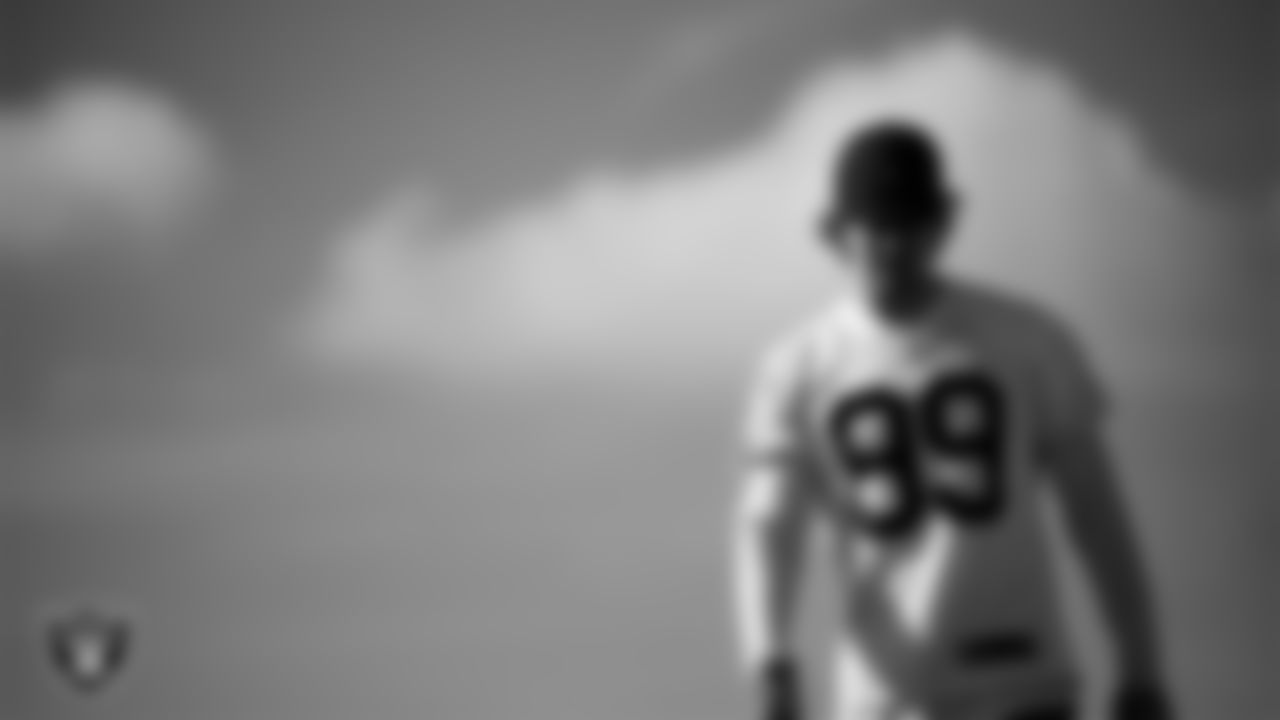 Las Vegas Raiders quarterback Kenny Pickett (15) during practice at Intermountain Health Performance Center.