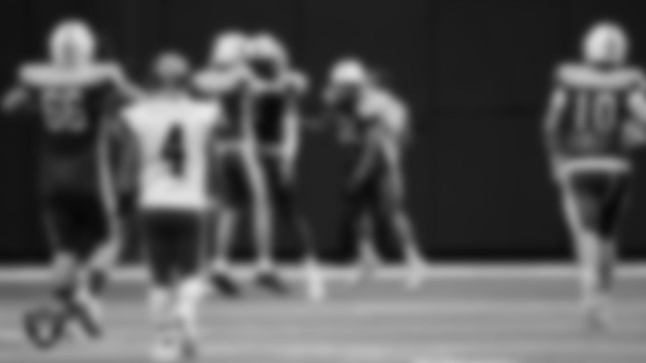 Needles High School and Pershing County High School face off in the NIAA 2A Division State Championship game at Allegiant Stadium.