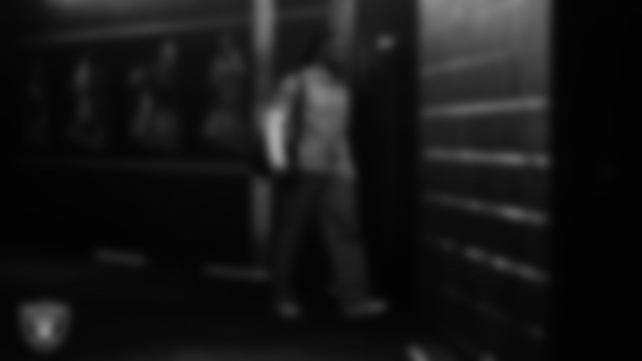 Las Vegas Raiders running back Ashton Jeanty (2) arrives to the regular season home game against the Denver Broncos at Allegiant Stadium.