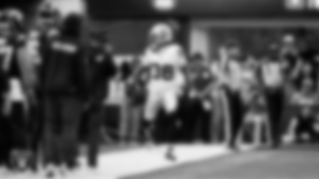 Las Vegas Raiders cornerback Kyu Blu Kelly (36) during the regular season away game against the Los Angeles Chargers at SoFi Stadium.