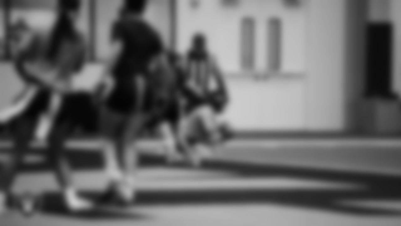 Athletes compete in 7-on-7 games during a Nike 11-On event at Intermountain Health Performance Center.