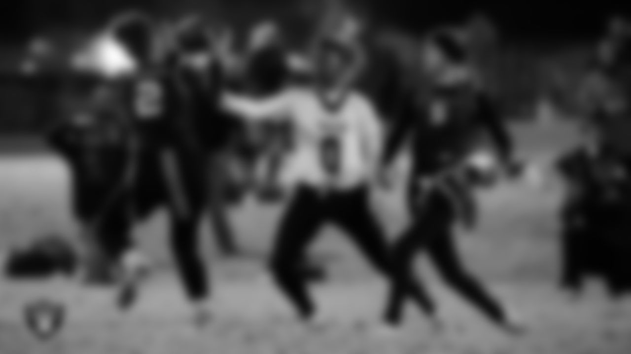 SLAM! Nevada hosts SECTA during the Las Vegas Raiders' High School Flag Football Showcase game at Russel Road Recreational Complex.