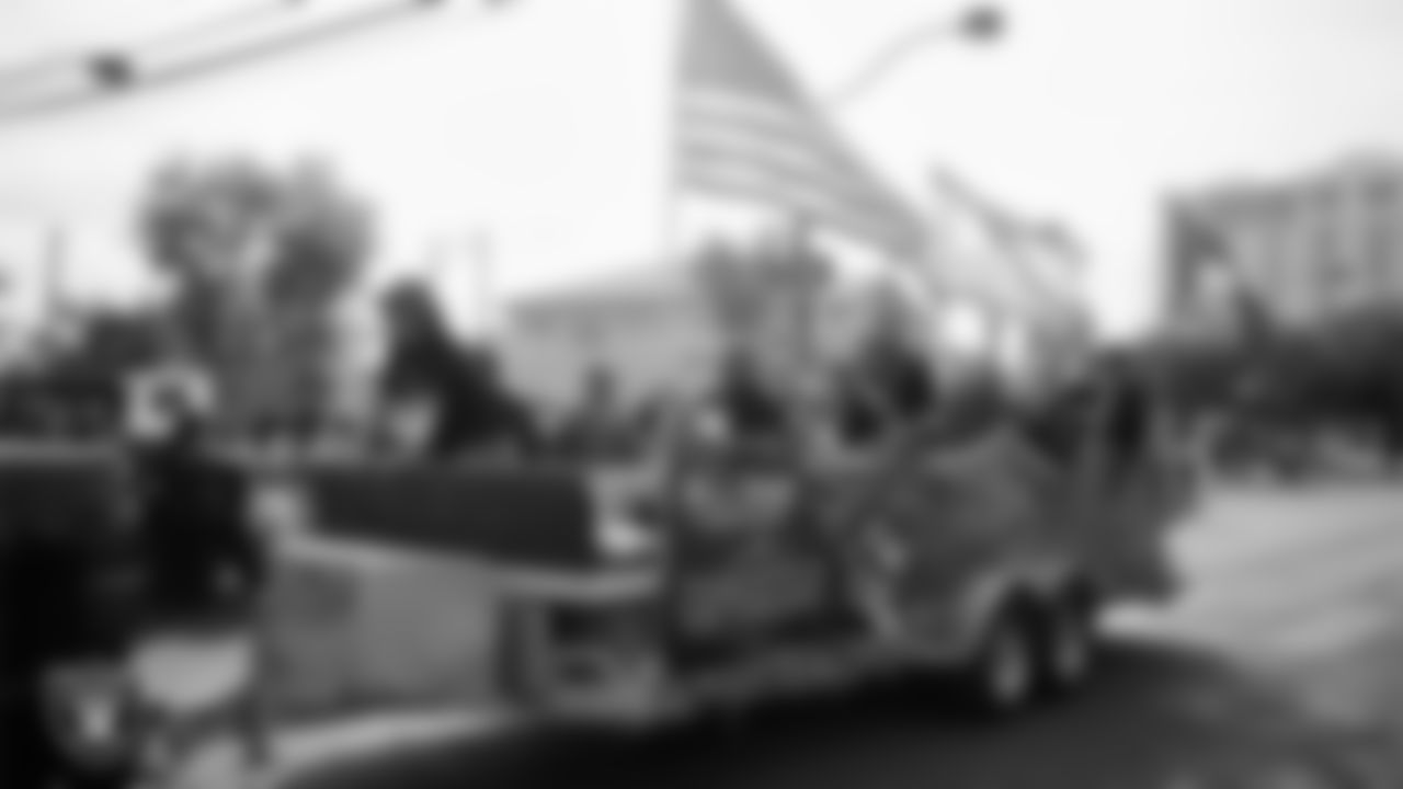 Members of U.S. VETS - Las Vegas during the Veterans Day Parade in Downtown Las Vegas.