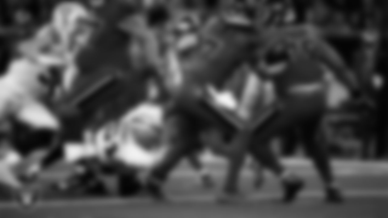 Las Vegas Raiders defensive end Malcolm Koonce (51) makes a tackle during the regular season away game against the Houston Texans at NRG Stadium.