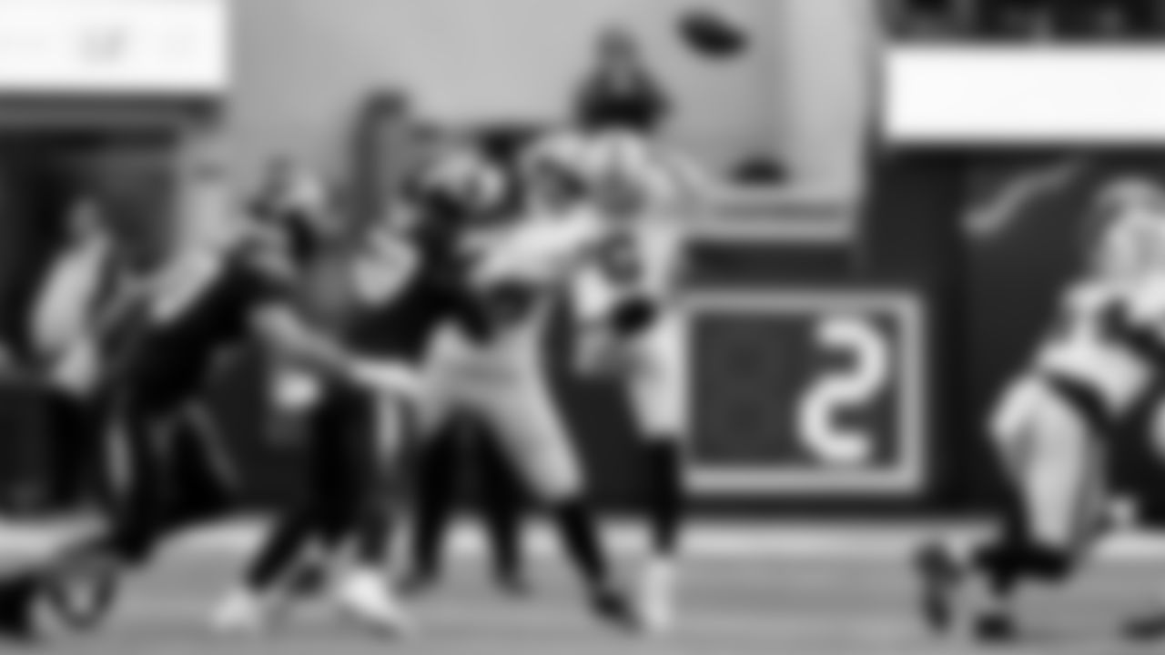 Las Vegas Raiders punter AJ Cole (6) during the regular season away game against the Los Angeles Chargers at SoFi Stadium.