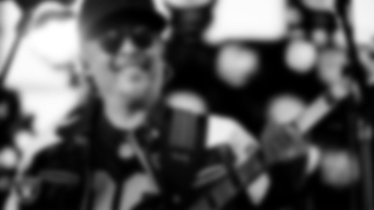 The Family Stone Band performs during halftime at the Las Vegas Raiders' regular season home game against the New York Giants at Allegiant Stadium.