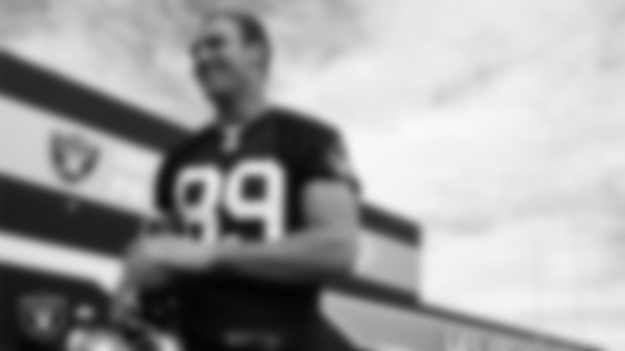 Las Vegas Raiders tight end Brock Bowers (89) during practice at Intermountain Health Performance Center.