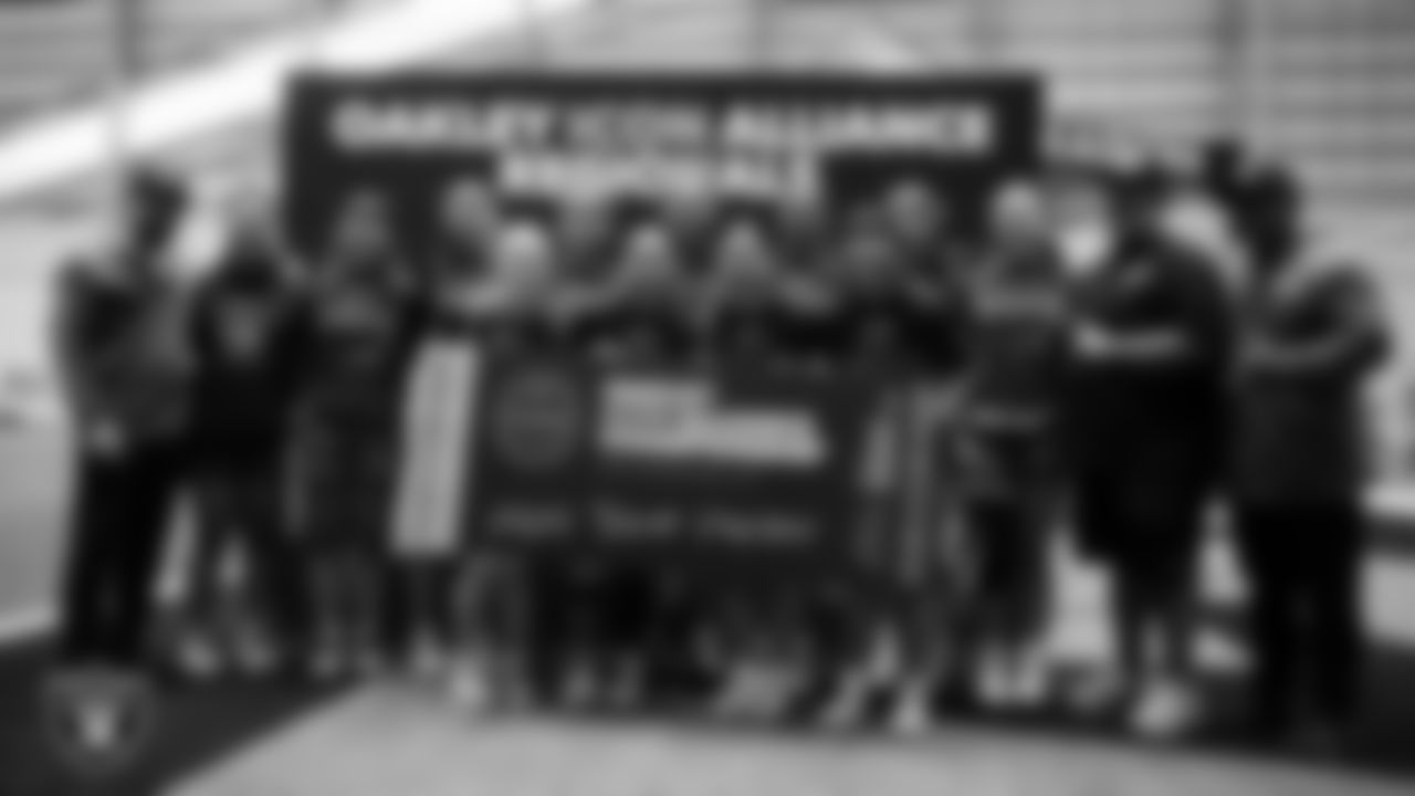 The APEX Predators flag football team poses for a photo after winning their way to the 2026 Oakley Icon Alliance Championship.