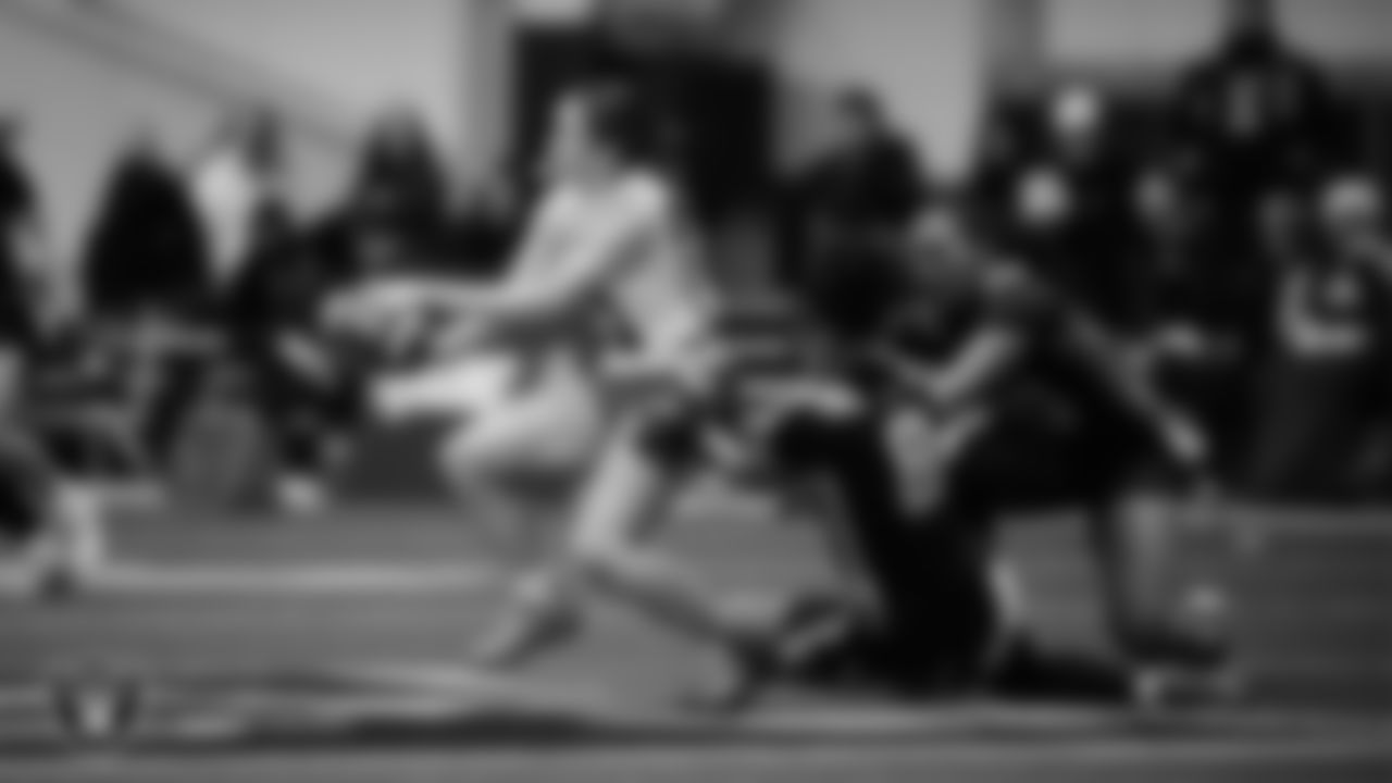 Nevada State University and La Sierra University face off in the inaugural women's flag football game at Intermountain Health Performance Center.