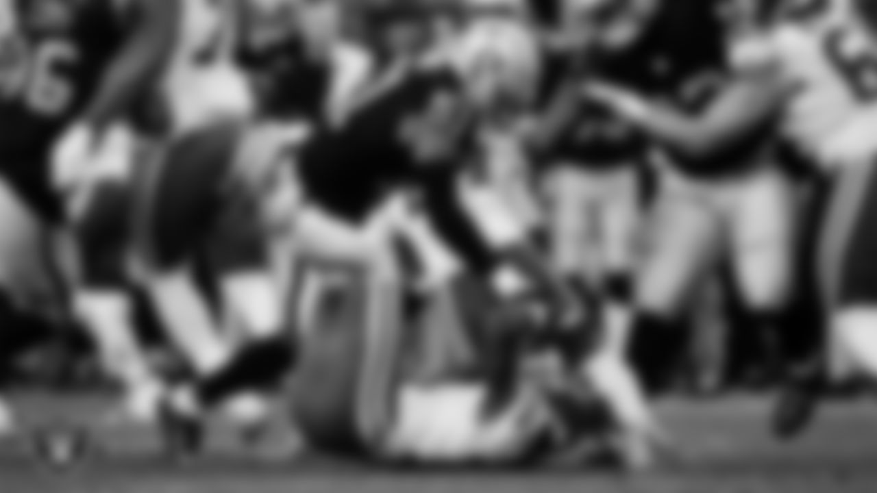 Las Vegas Raiders defensive end Malcolm Koonce (51) during the regular season home game against the Kansas City Chiefs at Allegiant Stadium.