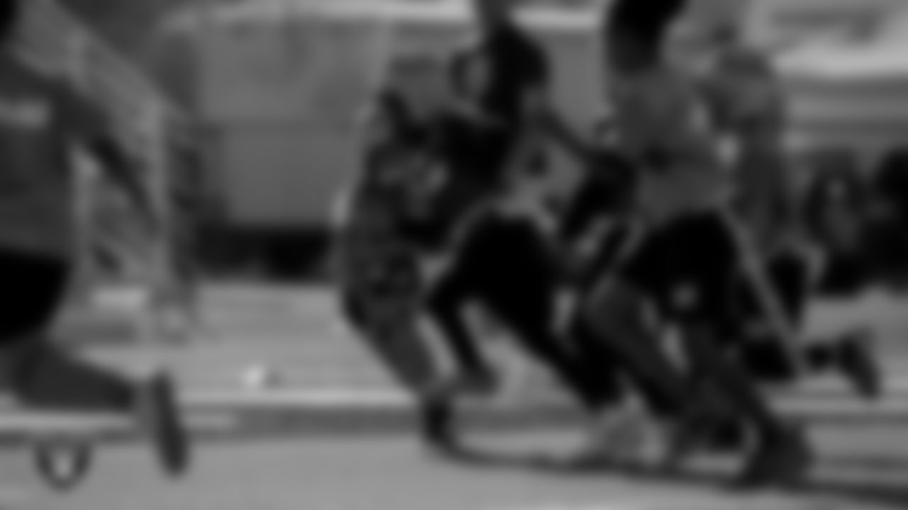 Athletes during Silver and Black Saturday at Liberty High School.