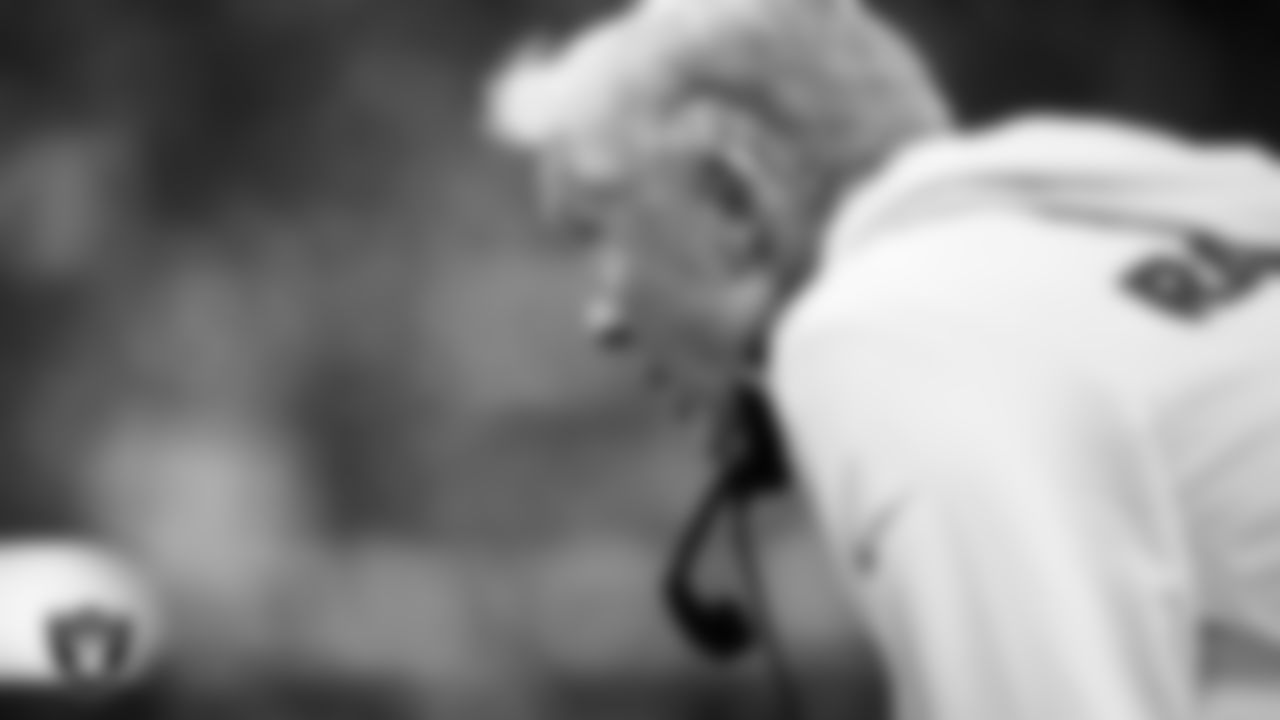 Las Vegas Raiders Head Coach Pete Carroll on the sidelines during the regular season home game against the Jacksonville Jaguars at Allegiant Stadium.