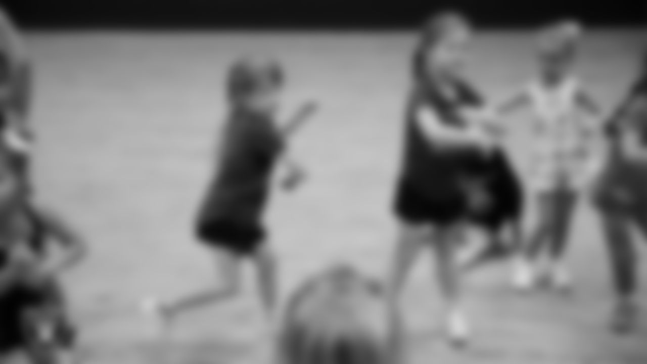 Dancers during day one of summer camp at The Studio.