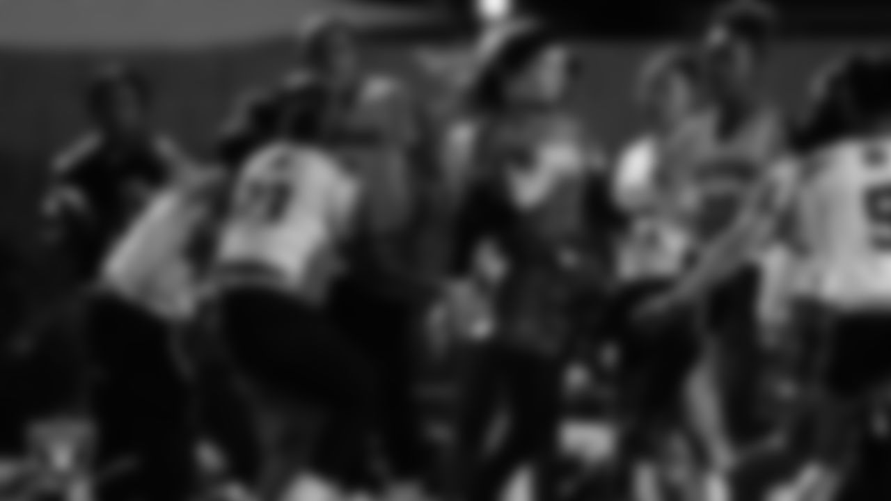 Mater East Academy hosts Las Vegas High School during the Las Vegas Raiders' High School Flag Football Showcase game at Mater East Academy.