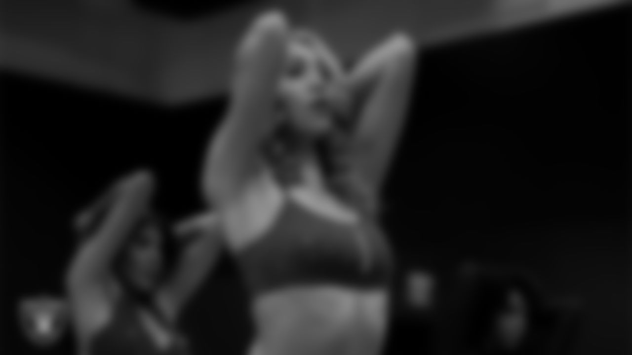 A dancer during a recruitment clinic at The Studio.