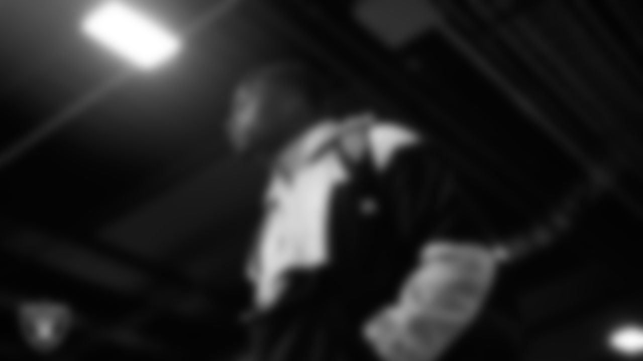 Las Vegas Raiders wide receiver Justin Shorter (88) arrives to the regular season away game against the Denver Broncos at Empower Field at Mile High.