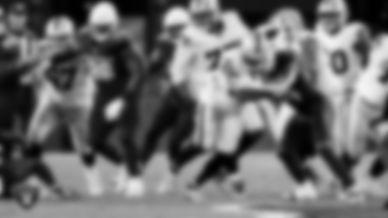 Las Vegas Raiders running back Raheem Mostert (31) during the preseason away game against the Arizona Cardinals at State Farm Stadium.
